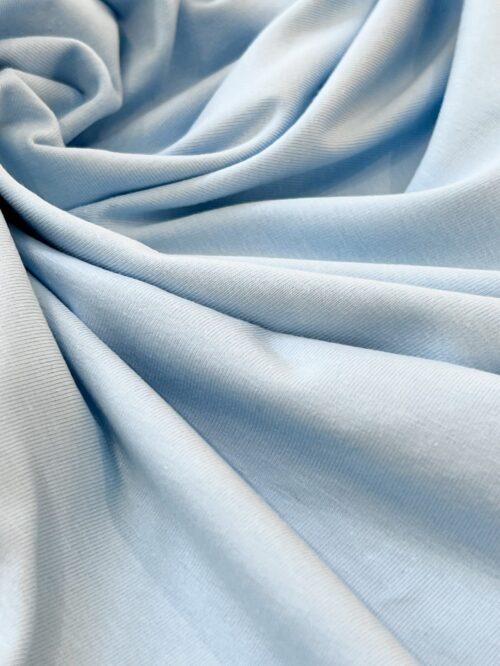 Sky Blue Cotton Jersey – The Fabric Boutique